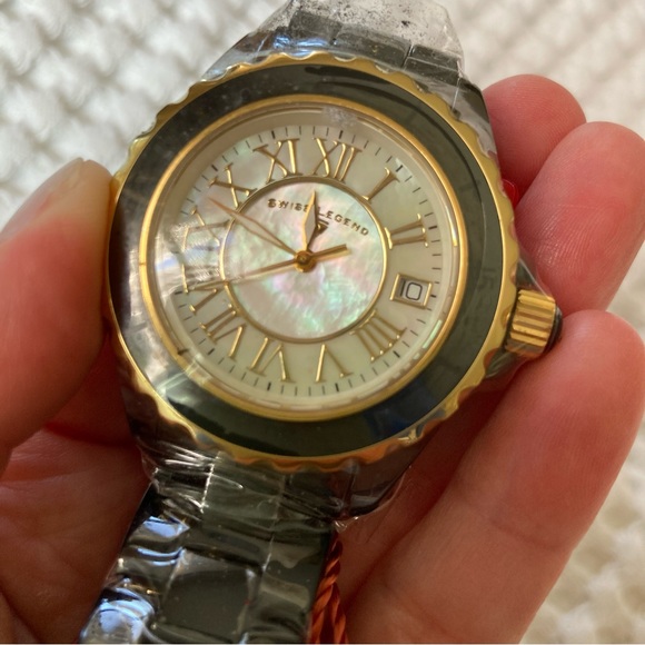 Swiss Legend Karamica Black Ceramic Watch - Picture 2 of 8